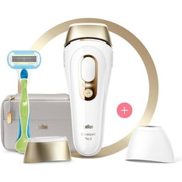 Braun Silk-expert Pro 5 PL5154 Depiladora Luz Pulsada IPL para Mujer, 400000 Disparos